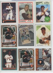 11 Card Willie McCovey Lot