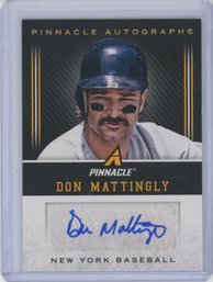 2013 Pinnacle Don Mattingly Autograph