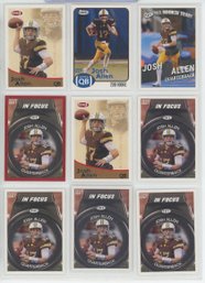 9 Card Josh Allen Rookie Card Lot