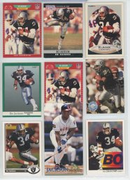 16 Card Bo Jackson Lot