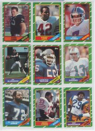 1986 Topps Stars And HOFers Lot