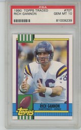 1992 Topps Traded Rich Gannon PSA 10