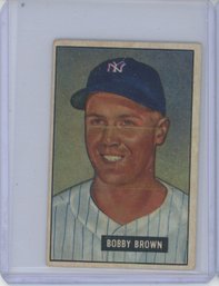 1951 Bowman Bobby Brown