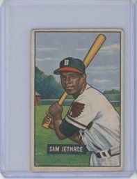 1951 Bowman Sam Jethroe