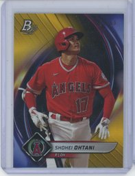 2022 Bowman Platinum Shohei Ohtani Gold /50