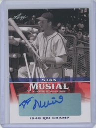 2015 Stan Musial Leaf Auto