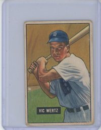 1951 Bowman Vic Wertz