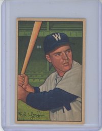 1952 Bowman Eddie Yost