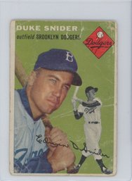 1954 Topps Duke Snider