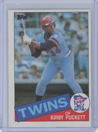 1985 Topps Kirby Puckett Rookie