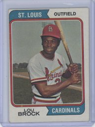 1974 Topps Lou Brock