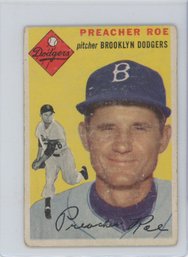 1954 Topps Preacher Roe