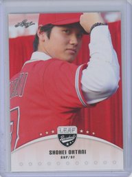 2018 Leaf Shohei Ohtani Rookie Card