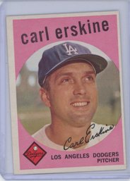 1959 Topps Carl Erskine