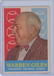 1959 Topps Warren Giles