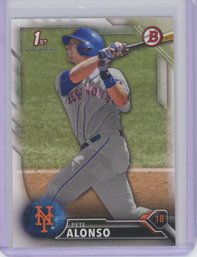 2016 Bowman First Pete Alonso Rookie Card