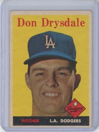 1958 Topps Don Drysdale