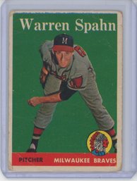 1958 Topps Warren Spahn