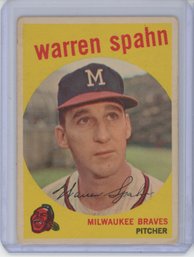 1959 Topps Warren Spahn