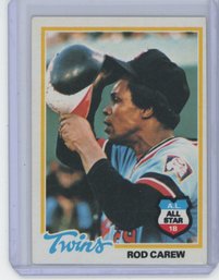 1978 Topps Rod Carew