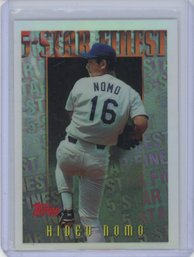 1996 Finest Hideo Nomo Mystery Refractor