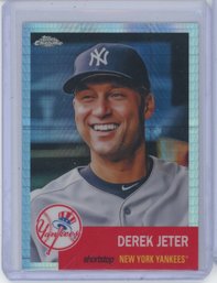 2022 Topps Chrome Platinum Derek Jeter Refractor