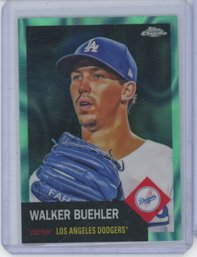 2022 Topps Chrome Platinum Walker Buehler Teal Refractor /299