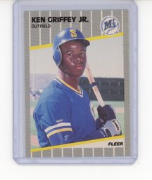 1989 Fleer Ken Griffey Jr Rookie Card