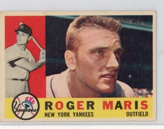 1960 Topps Roger Maris Yankees