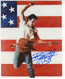 Bruce Springsteen Signed 8x10 Estate Found
