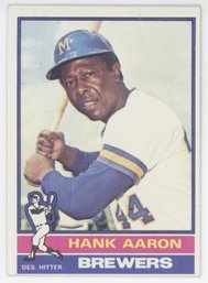 1976 Topps Hank Aaron