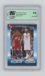 2004 Rookie Review Lebron James And Carmelo Anthony PGI 10
