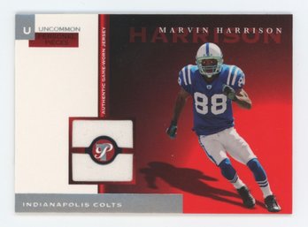 2005 Topps Pristine Marvin Harrison Game Worn Relic #/200