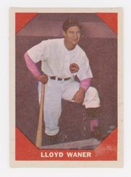 1960 Fleer Lloyd Waner