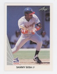 1990 Leaf Sammy Sosa Rookie