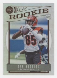 2020 Legacy Tee Higgins Silver Prizm Rookie