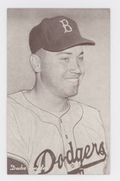 1947-66 Exhibits Duke Snider