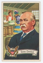 1956 Topps U.S. Presidents Grover Cleveland