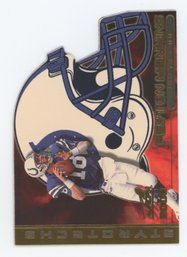 2000 Aurora Styrotechs Peyton Manning Die Cut Insert