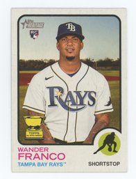 2022 Topps Heritage Wander Franco Rookie