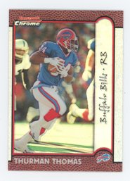 1999 Bowman Chrome Thurman Thomas Refractor