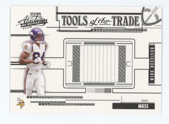 2005 Absolute Tools Of The Trade Randy Moss #/100