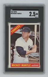 1966 Topps Mickey Mantle SGC 2.5