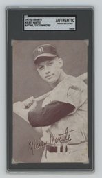 1947-66 Exhibits Mickey Mantle CK Connected SGC Authentic