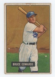 1951 Bowman Bruce Edwards