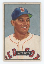 1951 Bowman Matt Batts