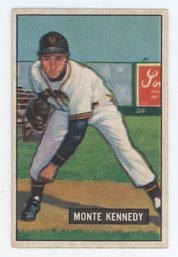 1951 Bowman Monte Kennedy