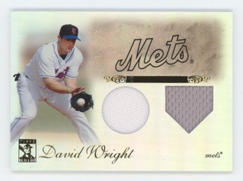 2009 Tribute David Wright Dual Game Used Relic #/99