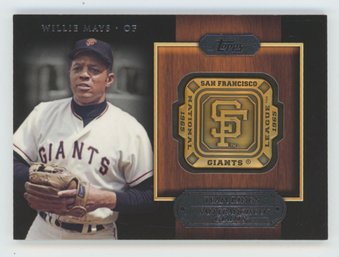2012 Topps Willie Mays Commemorative Ring Relic