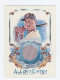 2017 Allen& Ginter Mookie Betts Game Used Relic